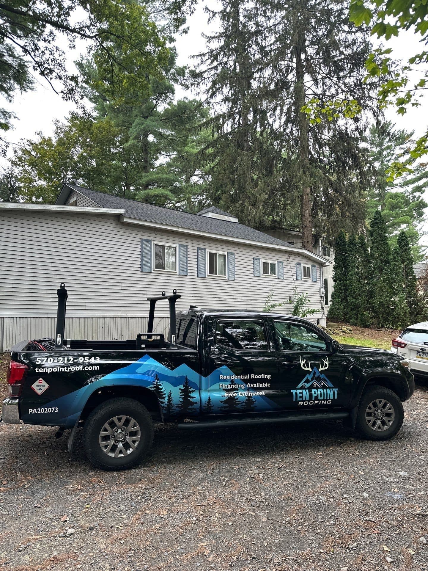 Roofing project in Saylorsburg, PA (July 2025) by Ten Point Roofing — photo 2 of 2