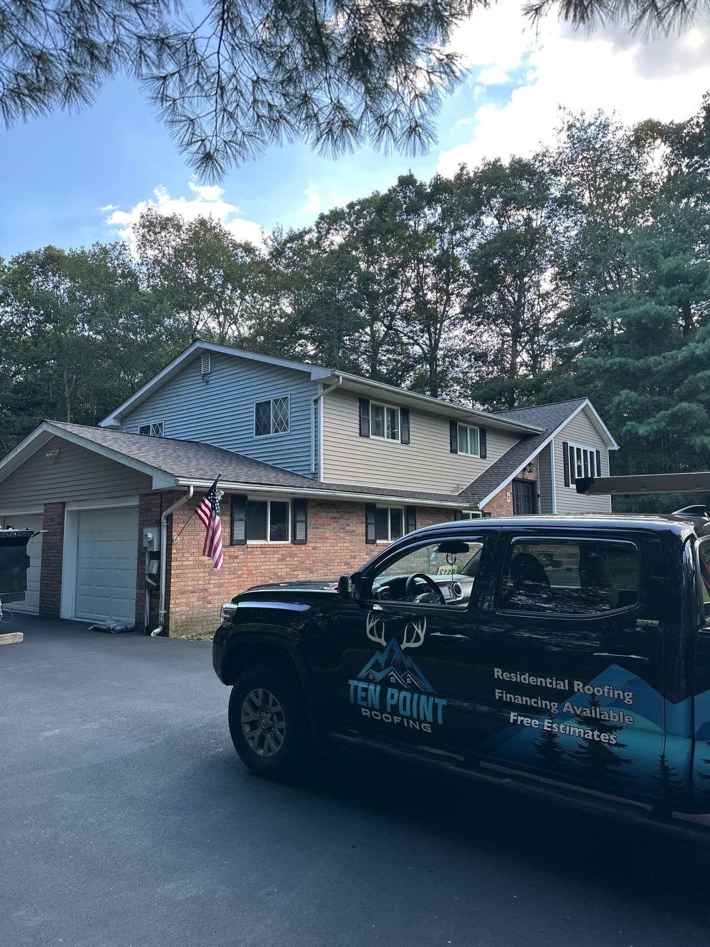Roofing project in Stroudsburg, PA (August 2025) by Ten Point Roofing — photo 3 of 4