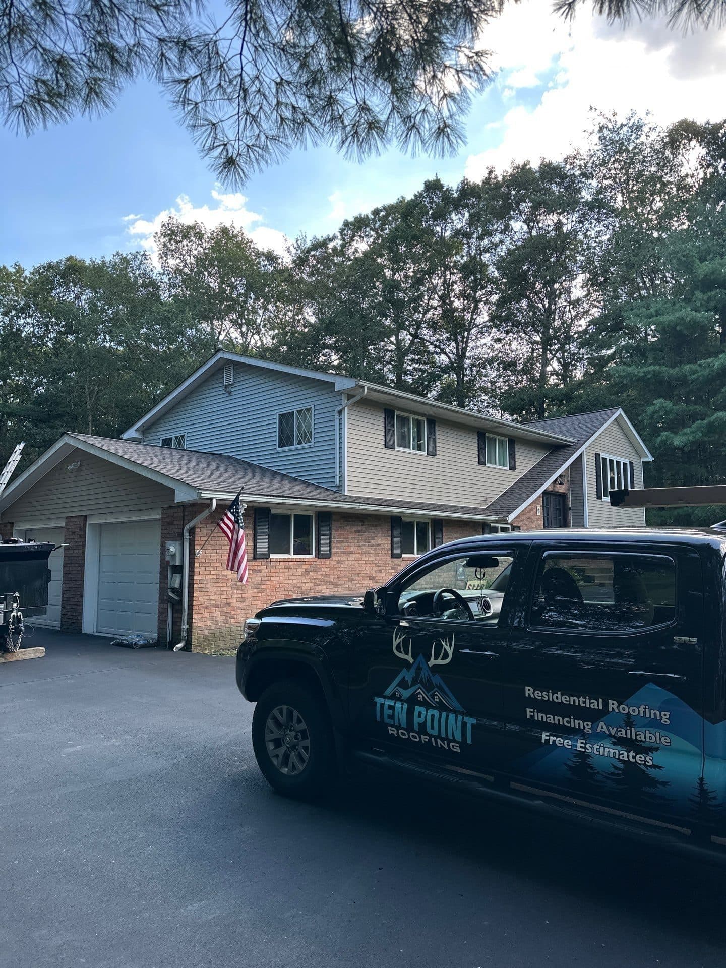 Roofing project in Stroudsburg, PA (August 2025) by Ten Point Roofing — photo 4 of 4
