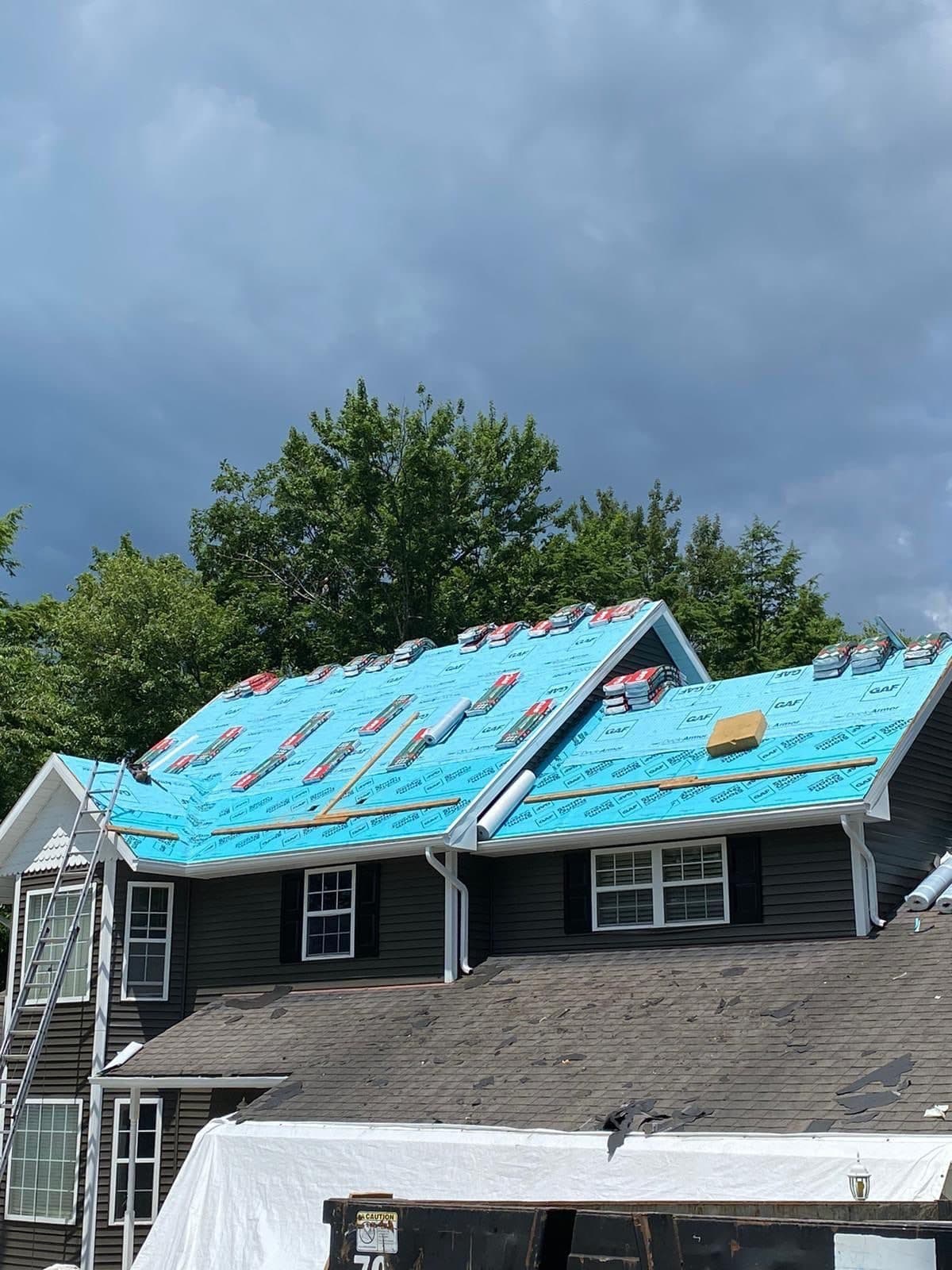 Roofing project in Saylorsburg, PA (May 2026) by Ten Point Roofing — photo 2 of 3