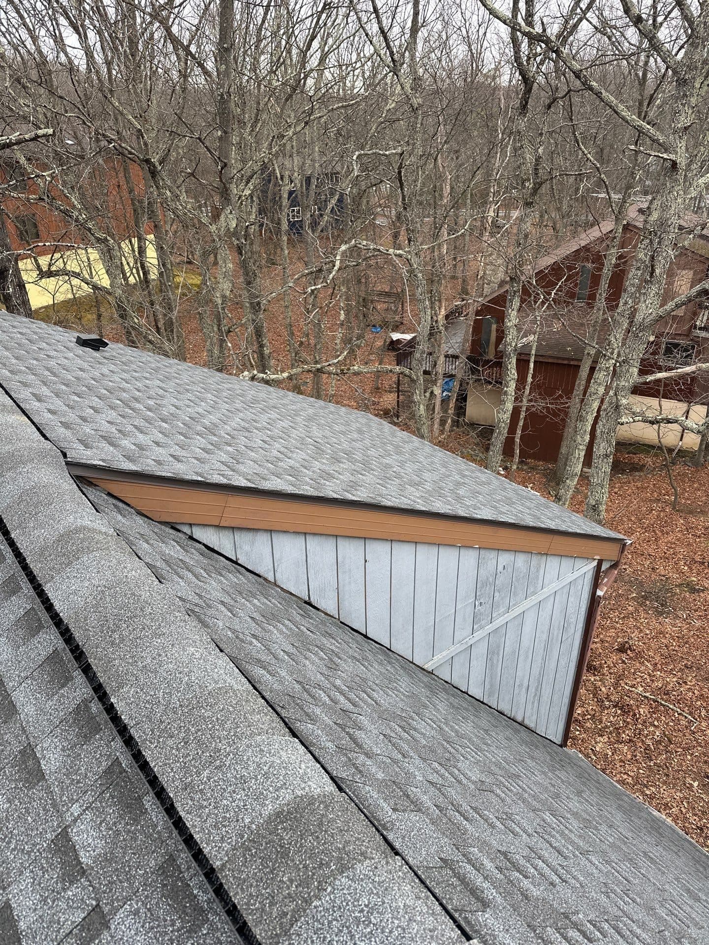 Roofing project in East Stroudsburg, PA (December 2025) by Ten Point Roofing