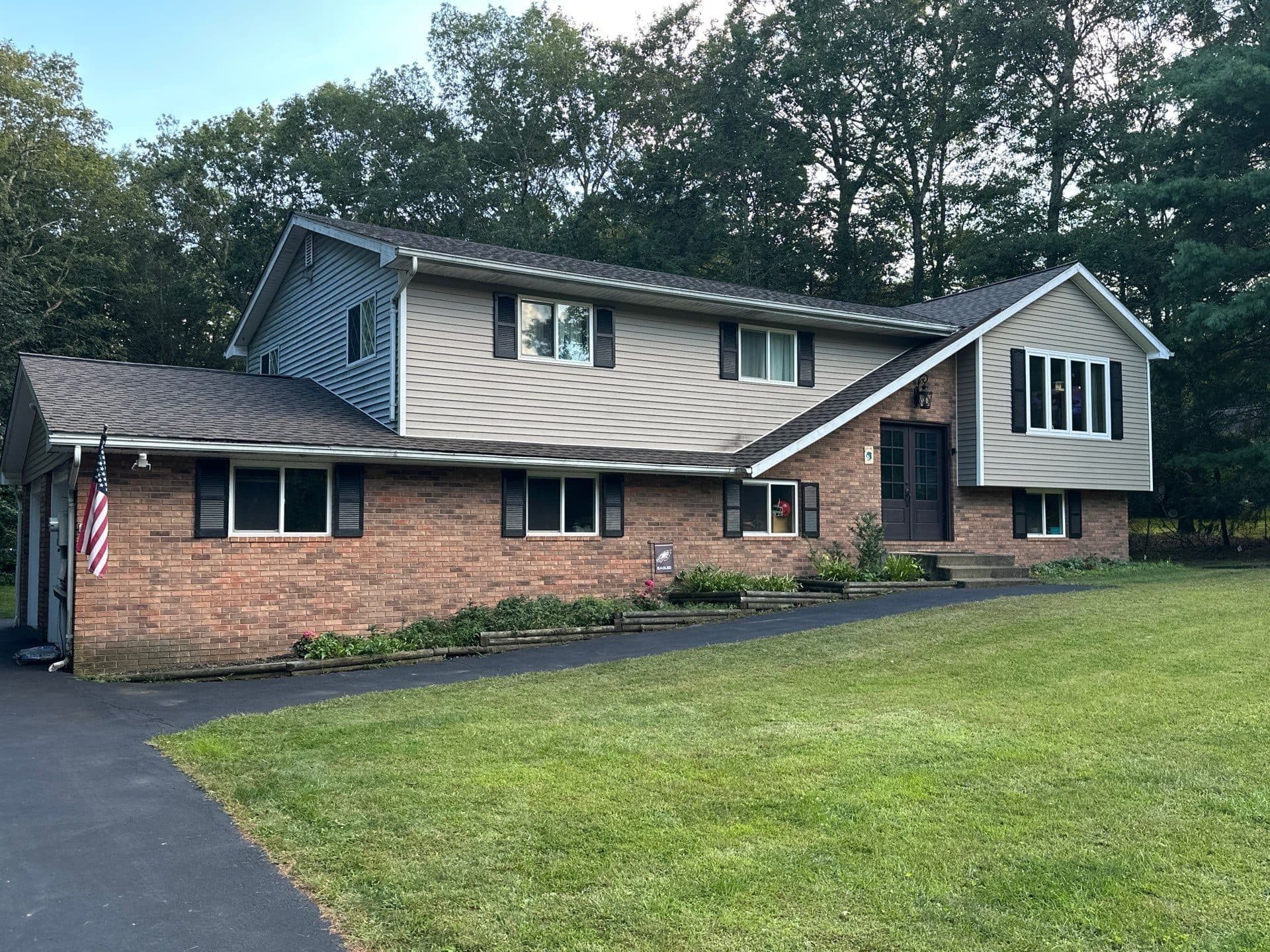 Roofing project in Stroudsburg, PA (August 2025) by Ten Point Roofing
