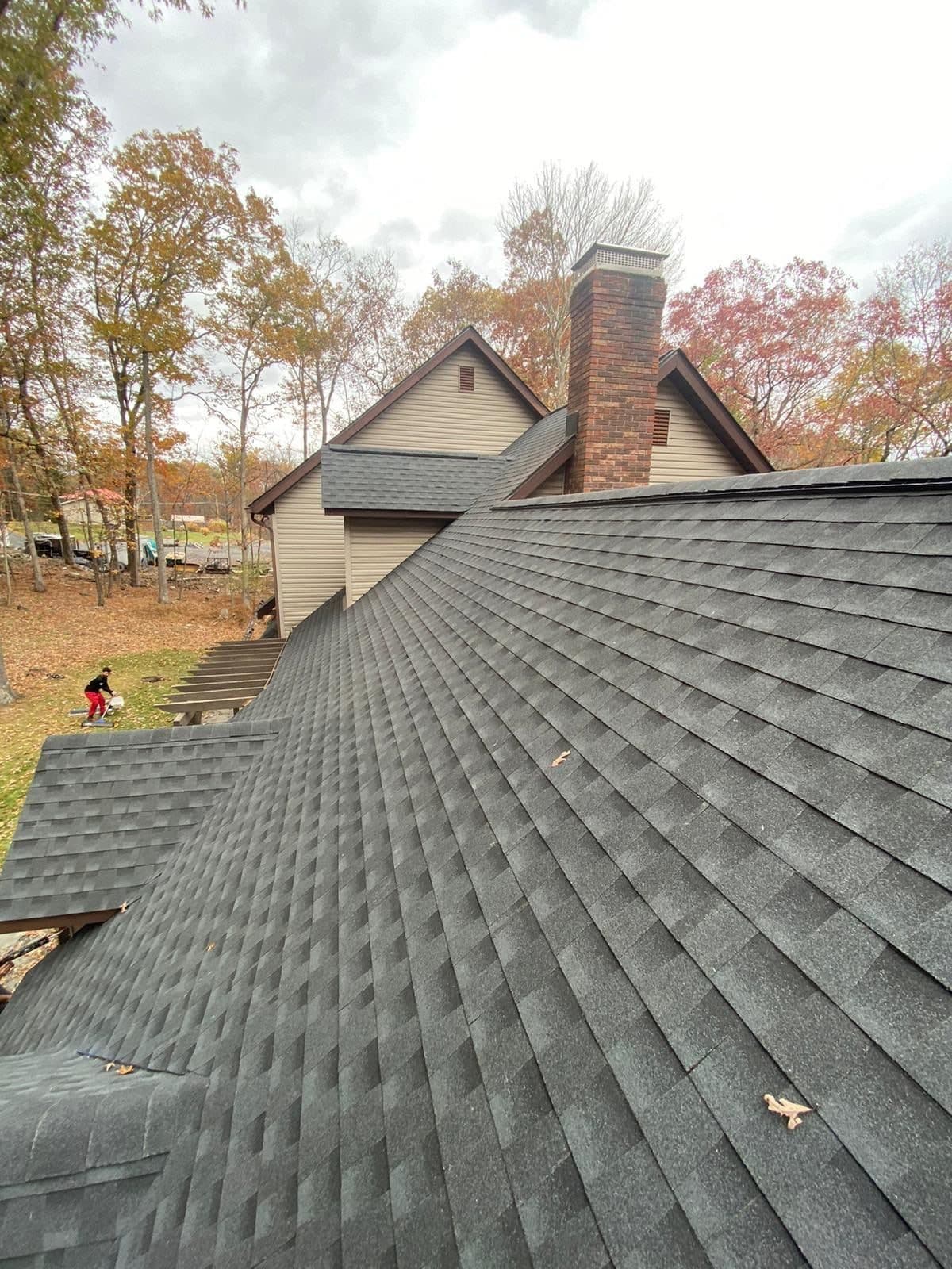 Roofing project in East Stroudsburg, PA (August 2025) by Ten Point Roofing