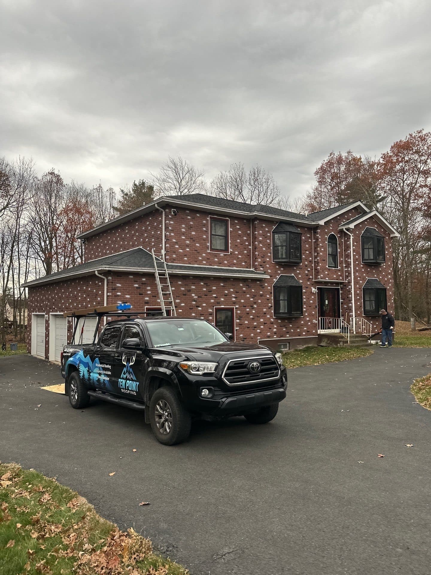 Roofing project in Tannersville, PA (September 2025) by Ten Point Roofing