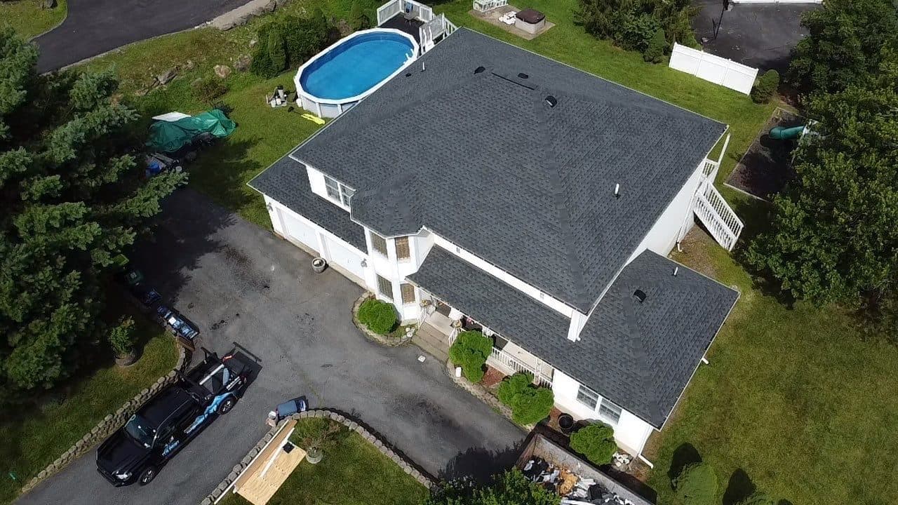 Roofing project in East Stroudsburg, PA (June 2025) by Ten Point Roofing