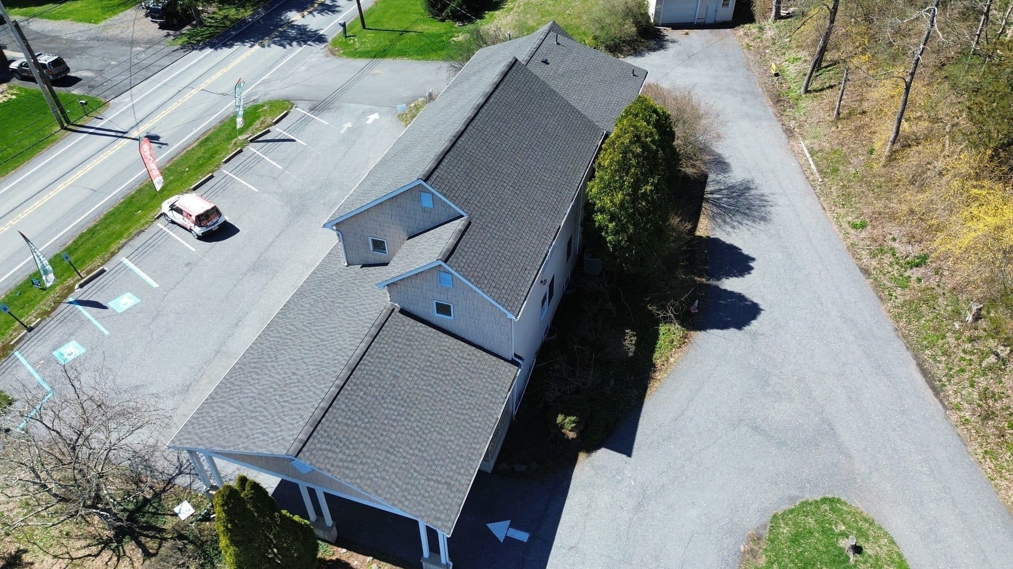 Roofing project in Stroudsburg, PA (February 2026) by Ten Point Roofing